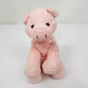 1990's Russ Farm Friends Luv Pet Pink Pig Perky 5" Plush Stuffed Animal Chamois